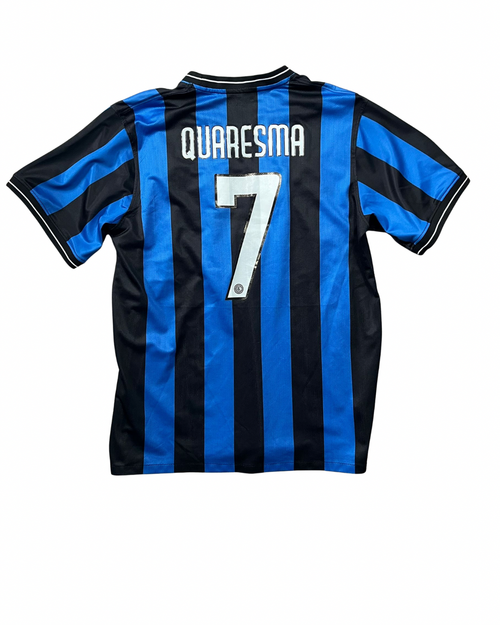 Vintage Nike Inter Mailand QUARESMA 7 Heimtrikot (Champions-League-Finale 2010)