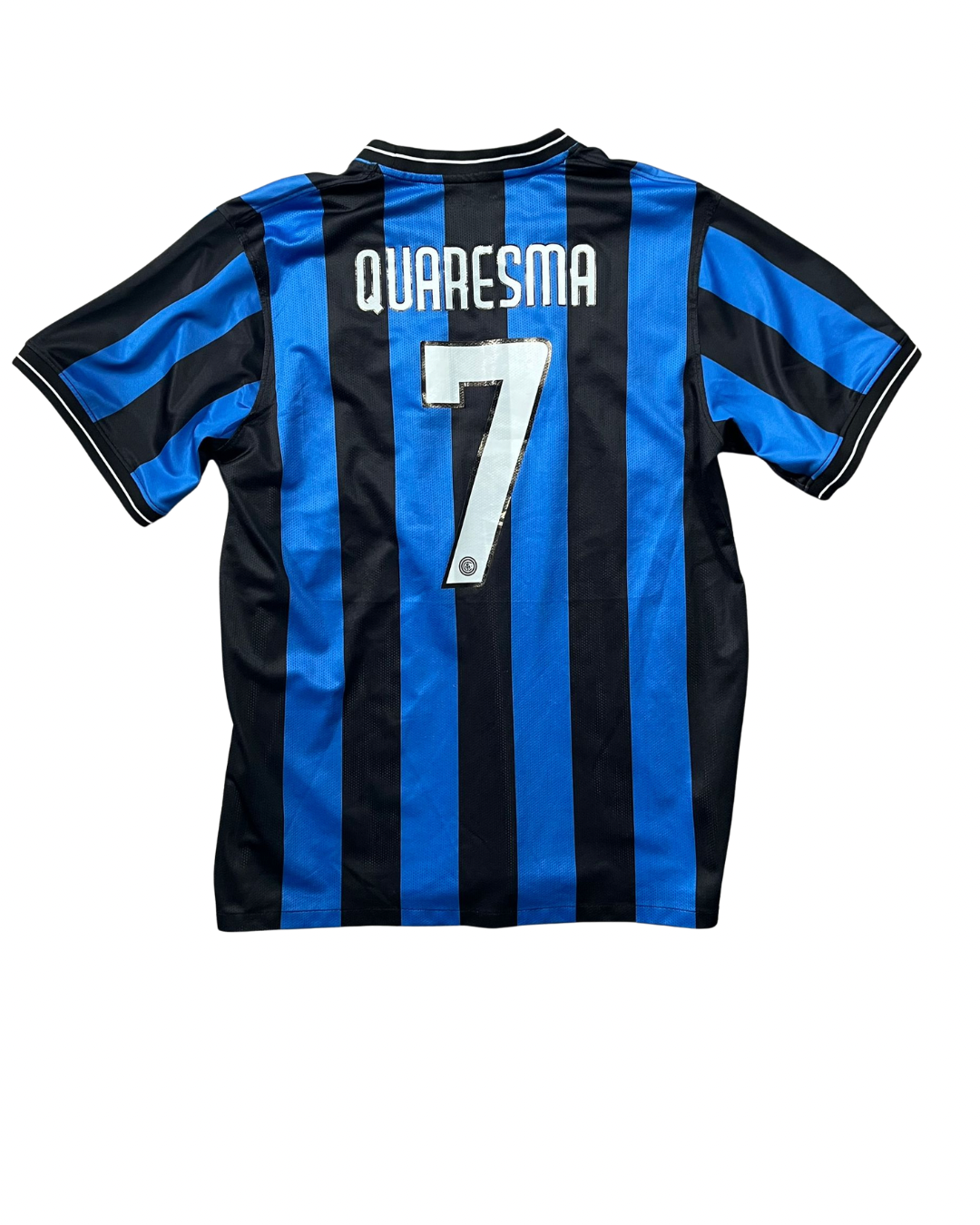 Vintage Nike Inter Mailand QUARESMA 7 Heimtrikot (Champions-League-Finale 2010)