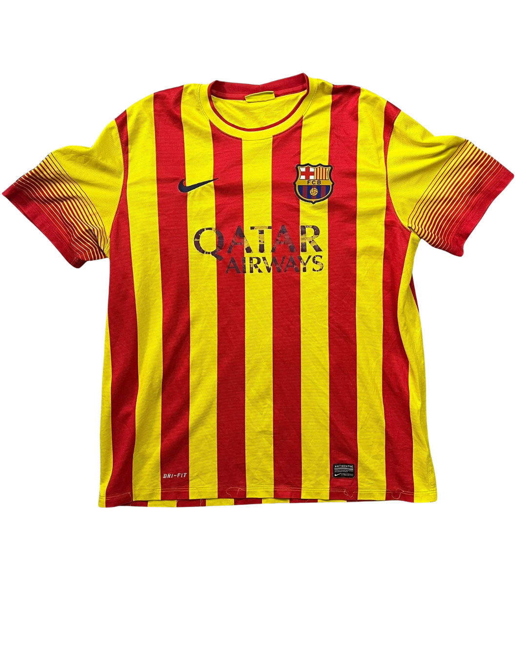 Vintage Nike FC Barcelona Auswärtstrikot (2013-2014)
