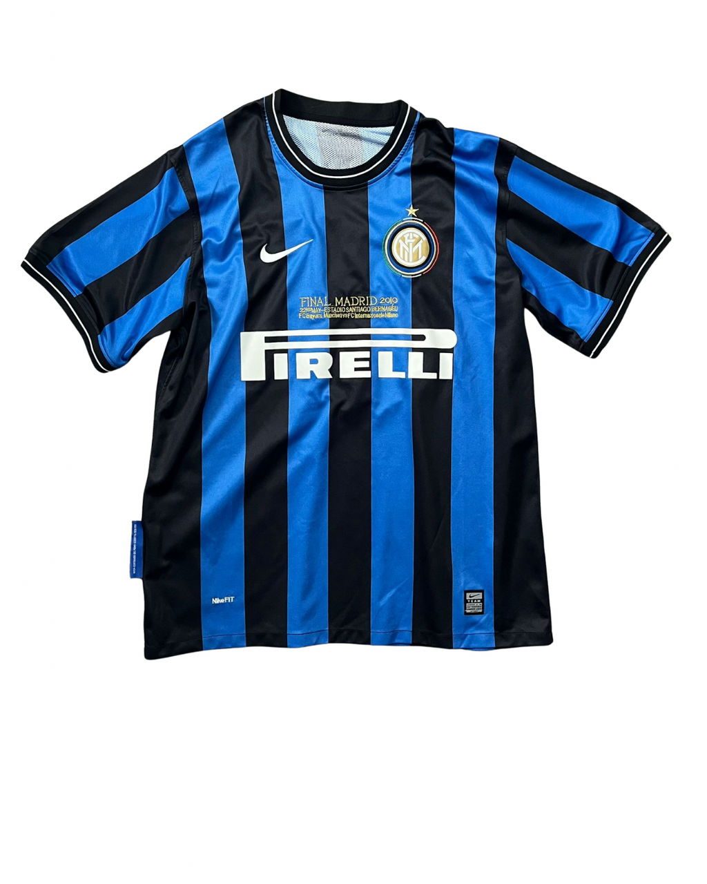 Vintage Nike Inter Mailand QUARESMA 7 Heimtrikot (Champions-League-Finale 2010)