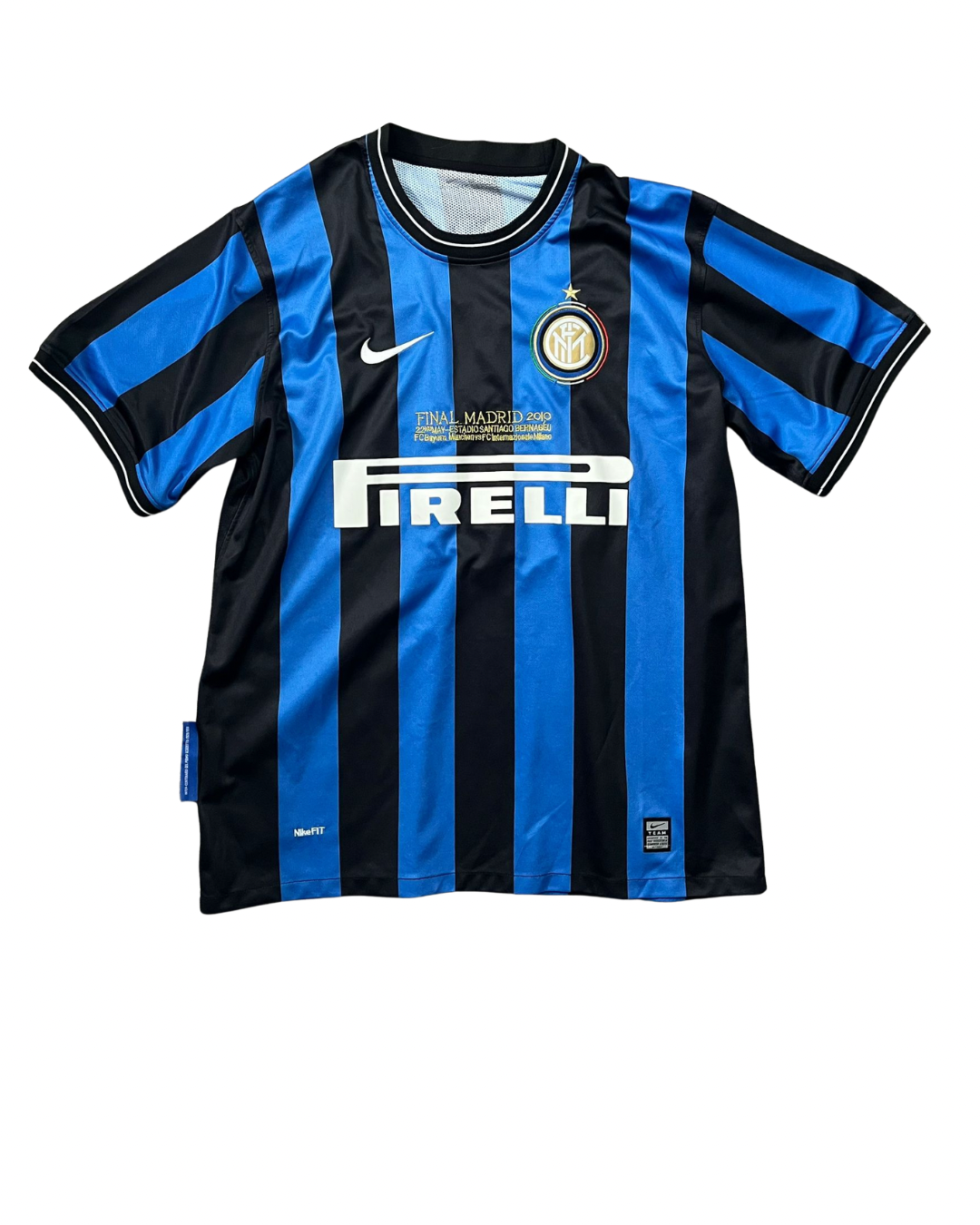 Vintage Nike Inter Mailand QUARESMA 7 Heimtrikot (Champions-League-Finale 2010)