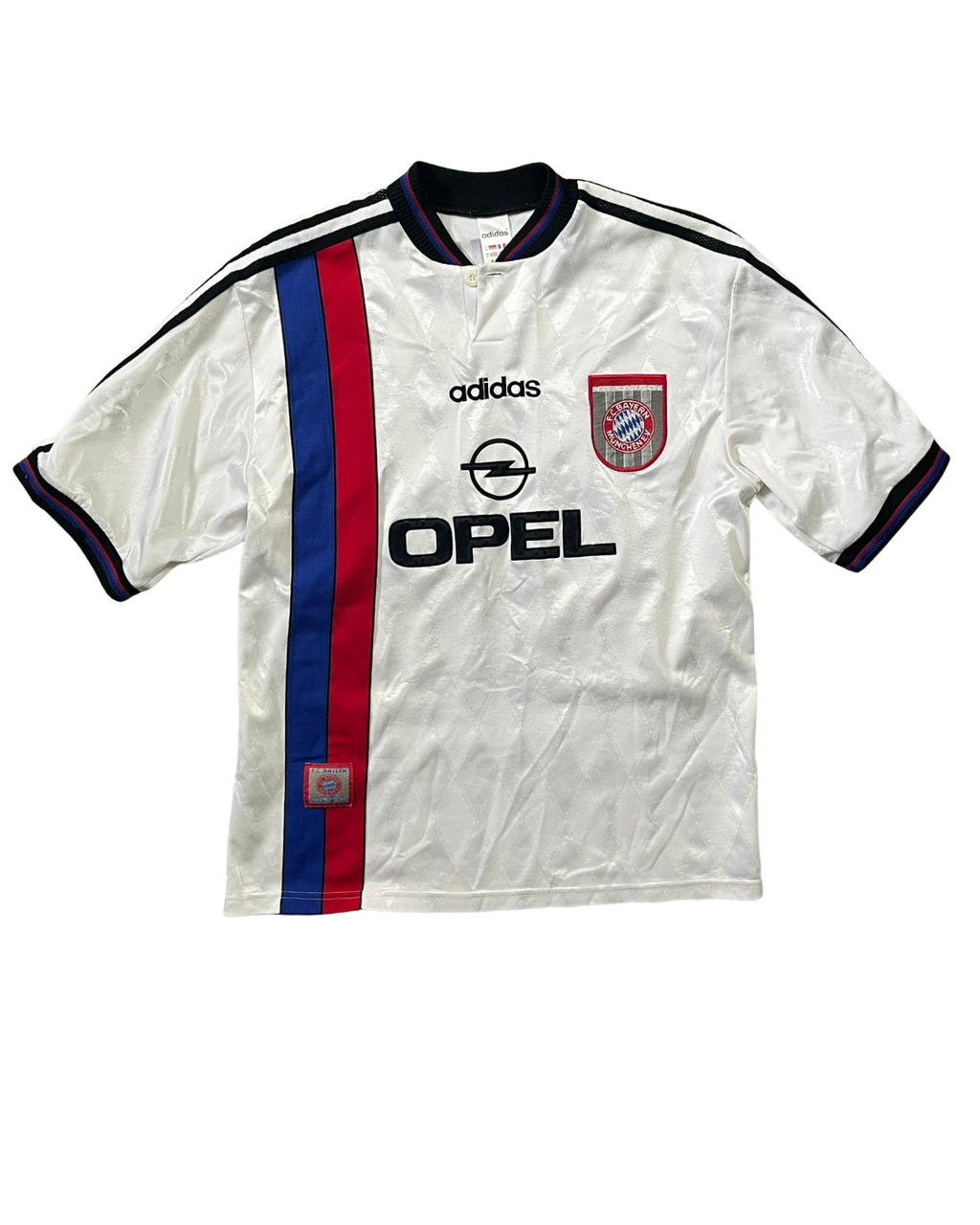 Vintage Adidas FC Bayern München RIZZITELLI 20 Auswärtstrikot (1995-1997)