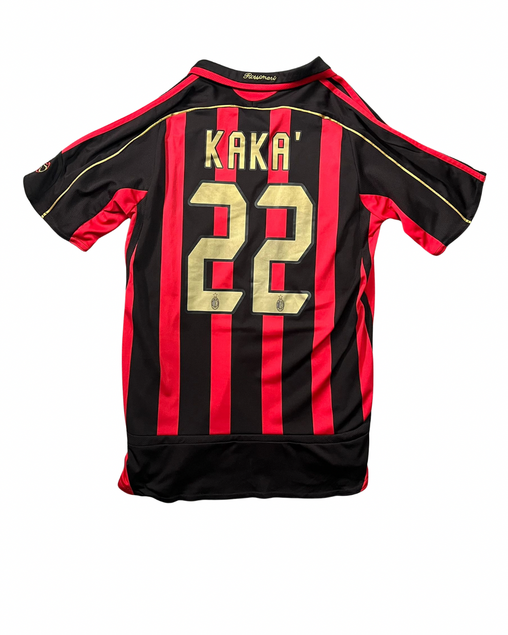 Vintage Adidas AC Milan KAKÁ 22 Heimtrikot (2006-2007)