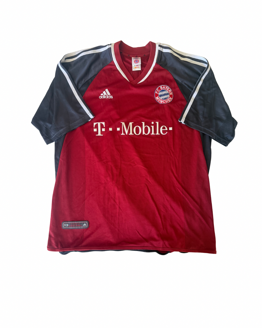 FC Bayern München Heim Trikot 2002/04 T Mobile